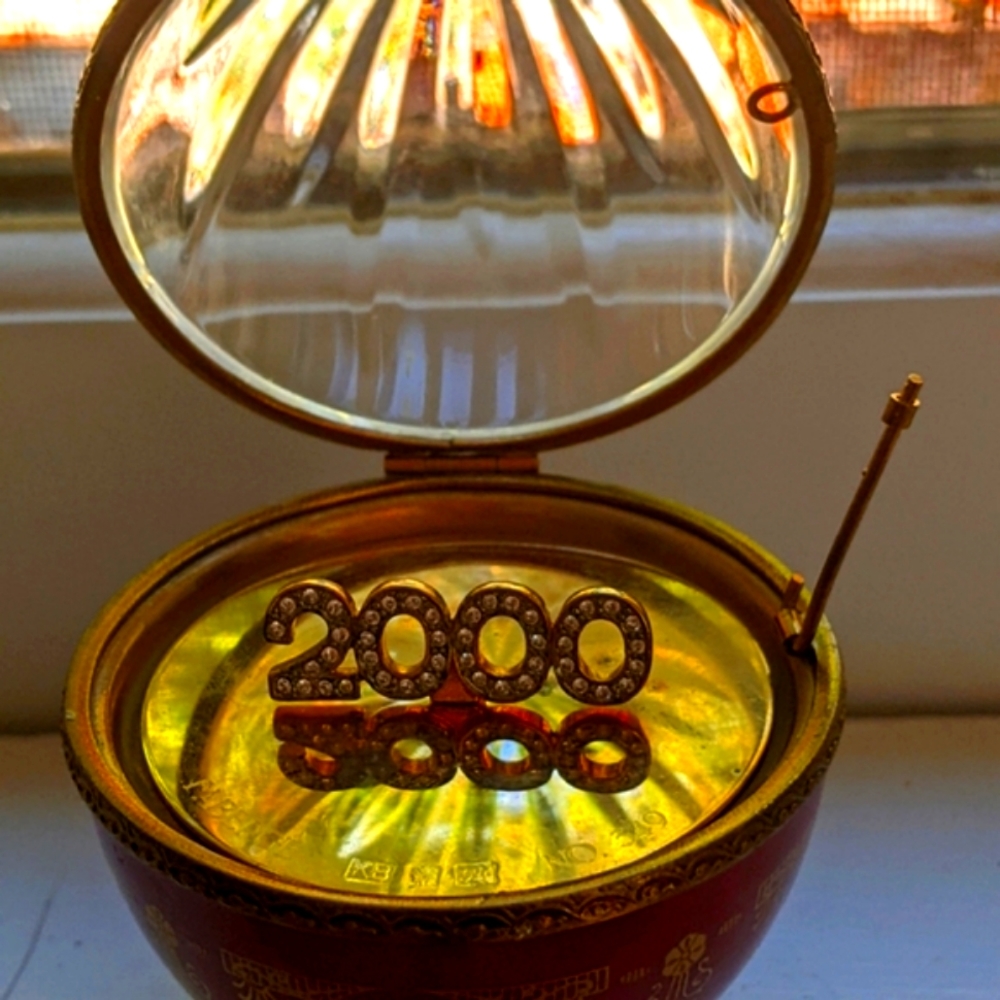 Limited Edition Millennium "2000" Faberge Egg, No.349